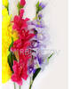Ветка искусственных цветов Гладиолуса, 530 мм