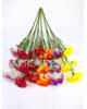 Ветка искусственных цветов Гвоздики, 5 головок, 670 мм
