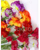Ветка искусственных цветов Гвоздики, 5 головок, 670 мм