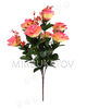 Искусственные цветы Букет Роза VIP, 7 голов, 600 мм
