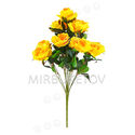 Штучні квіти Букет Троянда, 13 голів, 640 мм