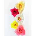 Искусственные цветы Розы, шелк, 8 расцветок, 100 мм