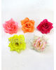 Искусственные цветы Розы, атлас, 8 расцветок, 110 мм