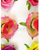 Штучні квіти Троянди з листком, шовк, 8 кольорів, 100 мм
