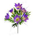 Искусственные цветы Букет Лилии, 11 веток, 600 мм