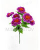 Штучні квіти Букет Піонів, 7 голів, 490 мм