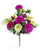 Искусственные цветы Букет Розы и Антуриума, 13 голов, 560 мм