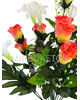 Искусственные цветы Букет Розы и Лилии, 14 голов, 570 мм