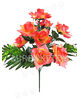 Штучні квіти Букет Троянди, 11 гілок, 580 мм