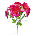 Штучні квіти Букет Троянди хвилястої, 7 квіток, 660 мм