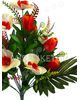 Штучні квіти Букет Орхідеї та Тюльпана, 16 голів, 420 мм