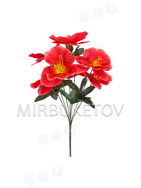 Штучні квіти Букет Орхідеї, 7 голів, 410 мм