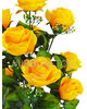Искусственные цветы Букет Розы, 11 голов, 810 мм