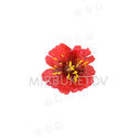 Искусственные цветы красного Мака, шелк, 70 мм