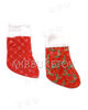 Новорічна шкарпетка для подарунків, червона