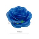 Искусственные цветы Роза открытая, атлас, 110 мм