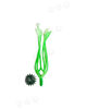 Тичинка для квітів, 7 ниток, зелена з білим, 80 мм