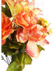 Искусственные цветы Букет Пионы и Орхидея, 12 веток, 440 мм