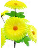 Искусственные цветы Букет Герберы, 6 голов, микс, 330 мм