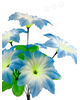 Искусственные цветы Букет Лилии, 6 голов, микс, 340 мм