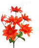 Искусственные цветы Букет Клематиса, 7 голов, 320 мм
