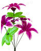 Искусственные цветы Букет лилий "Херсон", 5 голов, 340 мм