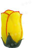 Искусственные цветы Розы бутон, шелк улучшенный, 70 мм