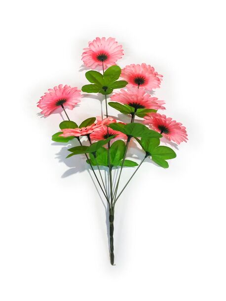 Искусственные цветы Букет Герберы "Ужгород", 7 голов, 460 мм