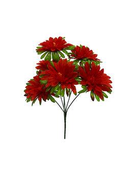 Искусственные цветы Букет Герберы, 6 голов, шелк, 360 мм