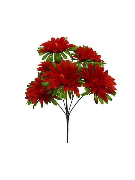 Штучні квіти Букет Гербери, 6 голів, шовк, 360 мм