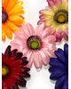 Искусственные цветы Ромашки, атлас, микс, 130 мм