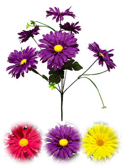 Искусственные цветы Букет Герберы, 6 голов, 420 мм
