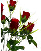Искусственные цветы Букет Розы в бутонах, 9 голов, 600 мм