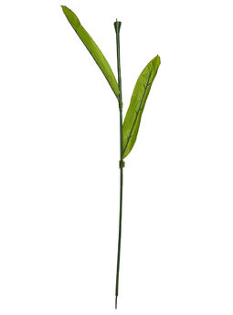 Одиночна ніжка з листям Калли, лита, 610 мм