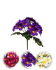Искусственные цветы Бордюрный букет Мальвы, 35 голов, микс, 260 мм