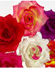 Искусственные цветы Розы, шелк, 8 расцветок, 150 мм