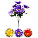 Искусственные цветы Букет Астры, 6 голов, 420 мм