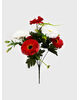 Штучні квіти Букет Гербери двоколірної, 7 голів, 420 мм