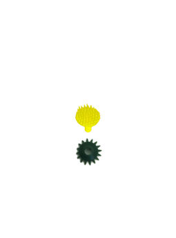 Тычинка для цветов, желтая, высота 12 мм