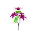 Искусственные цветы Букет лилий "Херсон", 5 голов, 340 мм