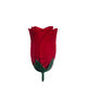 Штучні квіти Троянда бутон VIP, оксамитова фланель, червоний, 70 мм