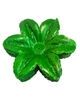 Штучний лист підставка велетень Лілія хвиляста, зелений, 220 мм