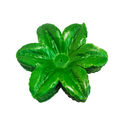 Искусственный лист подставка великан Лилия волнистая, зеленый, 220 мм
