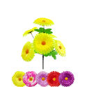 Штучні квіти Букет Гербери, 6 голів, мікс, 330 мм