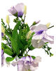 Искусственные цветы Букет Эустомы, 12 голов, 350 мм