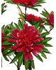 Искусственные цветы Букет Георгины, 6 голов с подставкой, 450 мм