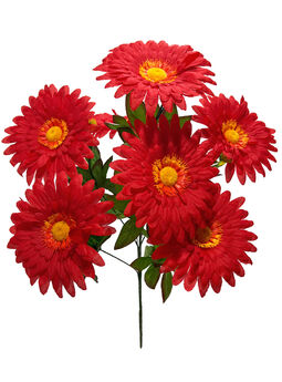 Искусственные цветы Букет Герберы, 7 голов, 580 мм
