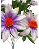 Искусственные цветы Букет Клематиса, 7 голов, 520 мм