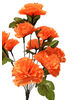 Искусственные цветы Букет Гвоздики "Херсон", 9 голов, 390 мм