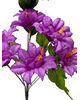 Искусственные цветы Букет Гибискуса "Донецк", 9 голов, 390 мм